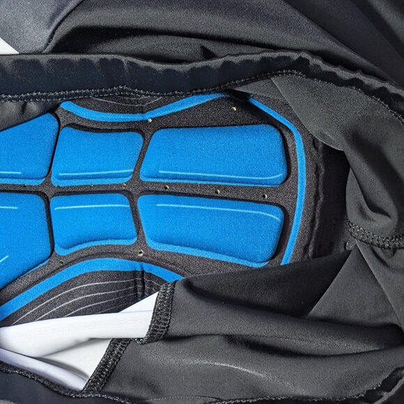 Sponeed Men's Sz L Large Compression Cycling Padded Bottom Pants Black Red - Picture 6 of 11